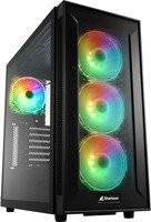 Sharkoon TG6M RGB Tower-Gehäuse in Schwarz mit ATX-Unterstützung und USB-C - Bild 1