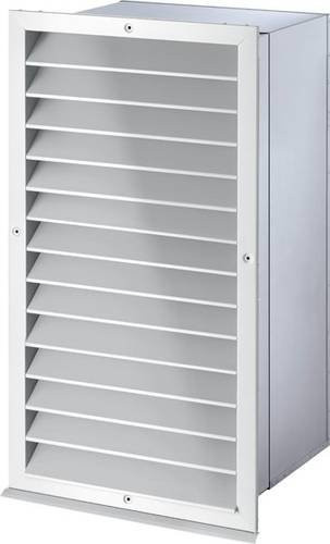 Stiebel Eltron AWG 560 V-GL Wanddurchführung mit Grille in Weiß aus Aluminium - Bild 1
