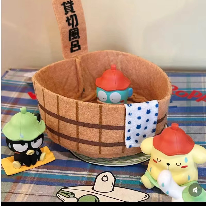 Sanrio Steam Sauna Serie Yuguigou Schweiß-Dampf-Stil Ornament, Bunt / Mehrfarbig - Bild 2