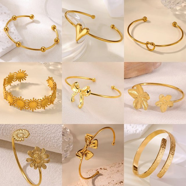 BAUTOBVC Armband, Edelstahl, Gold, Damen - Bild 1