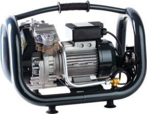 Aerotec Kompressor Extreme 240-5 ölfrei in Schwarz und Edelstahl - Bild 1