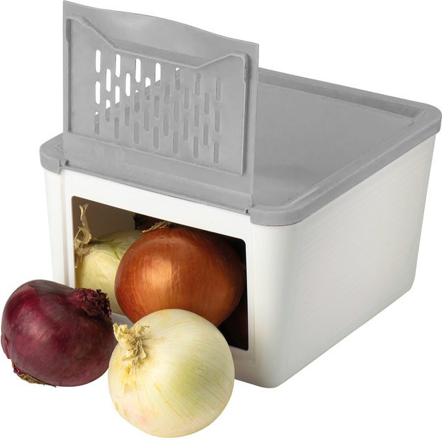 Zwiebel-Box von Moderne Hausfrau in Grau - Bild 1