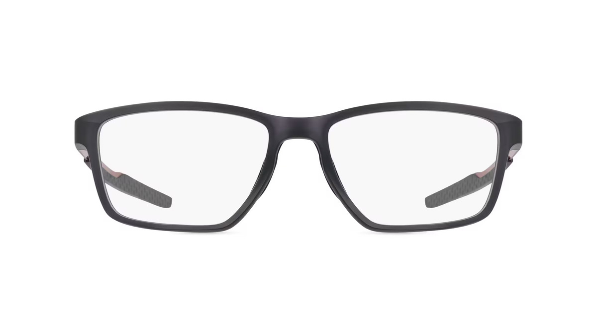 Oakley OX8153 Korrektionsbrille, Vollrand, Eckig, Kunststoff, grau, Herren - Bild 1