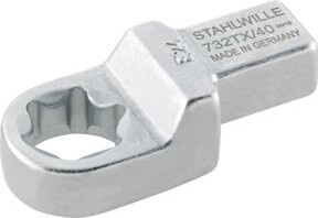 Stahlwille TX-Einsteckwerkzeug Gr.E14 in Silber mit Werkzeugaufnahme 14x18mm - Bild 1