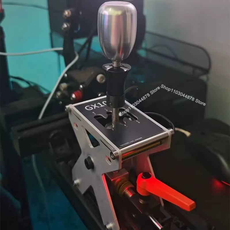 ZCGM Simracing Dual-Mode Shifter USB H-Schaltung und Sequentielle Gabel in Silber für PC, kompatibel mit Fanatec, Thrustmaster, Logitech, Moza und Simagic - Bild 2