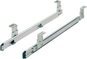 Hettich Kugelauszug KA 3434 aus Stahl, Silber, Belastbarkeit 20 kg, Länge: 400 mm - Bild 1
