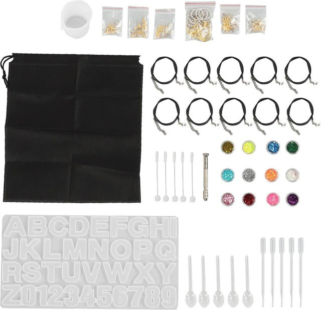 GoolRC Silikon Buchstabenformen Set Alphabet Anhänger Gießformen für Harz DIY Handwerk in White - Bild 1