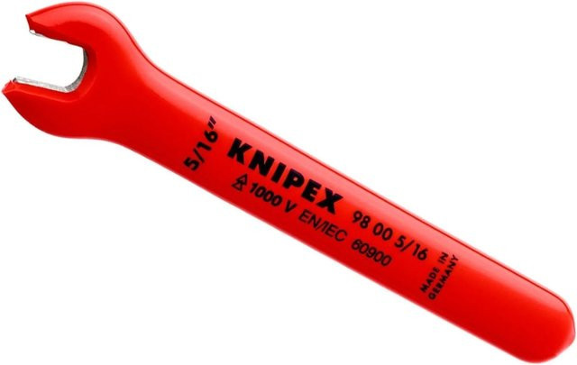 Knipex Einmaulschlüssel aus Chrom-Vanadium in Rot - Bild 1
