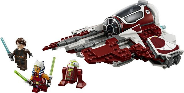 LEGO Star Wars Ahsokas Jedi Interceptor Raumschiff ab 8 Jahren - Bild 2
