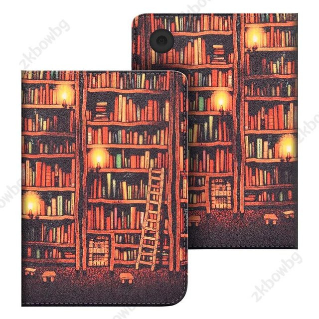 Rui Di Smart Cover Schutzhülle mit Handgriff und Ständer für KOBO Clara 2E 6'' E-Reader, Farbe: Multicolour - Bild 1