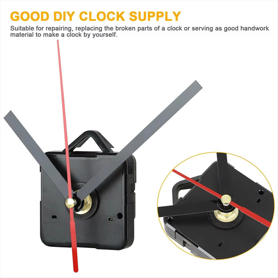 DIY Uhr Bewegung Mechanismus, Quarz, 10 Stück, Reparatur Ersatz Werkzeug Teile - Bild 3