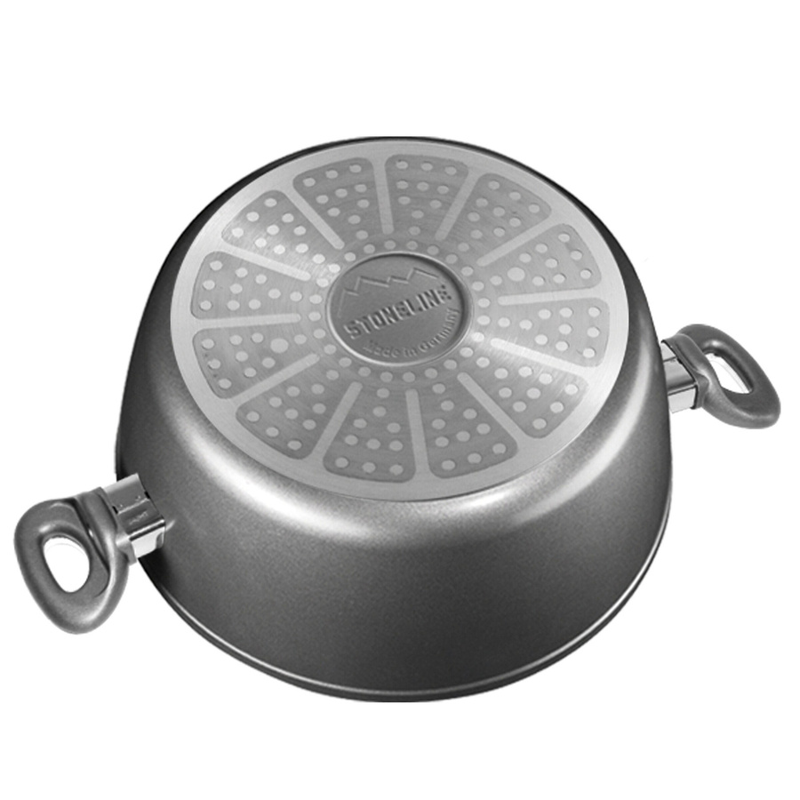 STONELINE Gourmundo Kochtopf mit Glasdeckel, Durchmesser: 24 cm, Antihaftbeschichtung - Bild 3