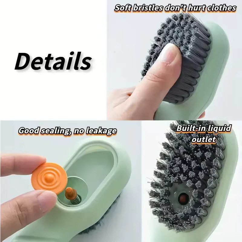 Untior Multifunktions-Automatikreinigungsbürste mit weichen Borsten für Schuhe und zur Raumreinigung in Green oder White - Bild 3