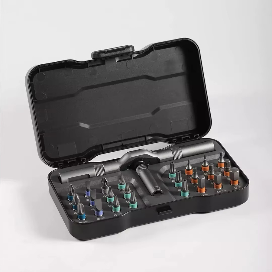 Duka Atuman RS1 Ratschen-Schraubendreher-Set 24 in 1 mit magnetischen Präzisions-Bits für DIY und Reparaturen - Bild 2