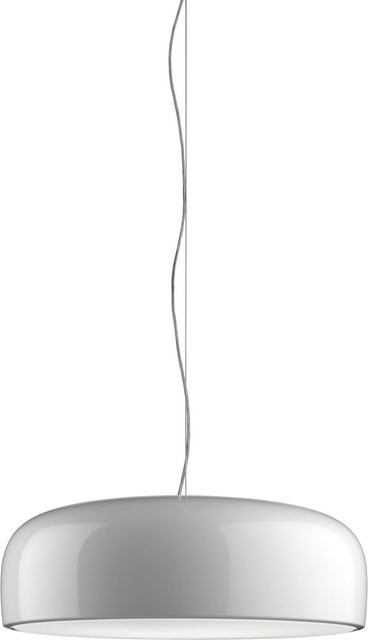 Flos Smithfield S Hängeleuchte in Weiß aus Aluminium und Methacrylat, dimmbar, E27 - Bild 1