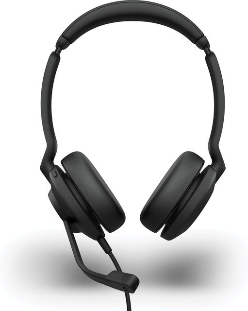 Jabra Connect 4h professionelles On-Ear Headset mit Geräuschisolierung und USB-C, schwarz - Bild 1