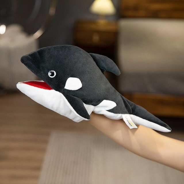 Kidsly Plüsch-Fisch-Handpuppe, Meerestiere, ab 14 Jahre - Bild 1