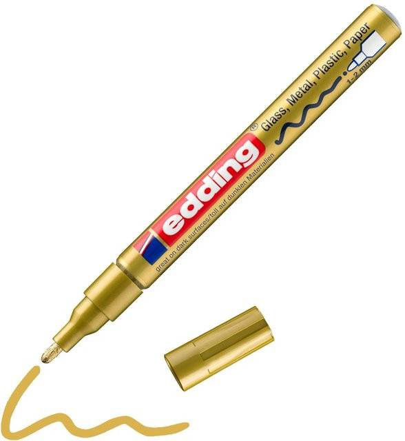 edding 751 Glanzlack-Marker in Gold - Bild 1