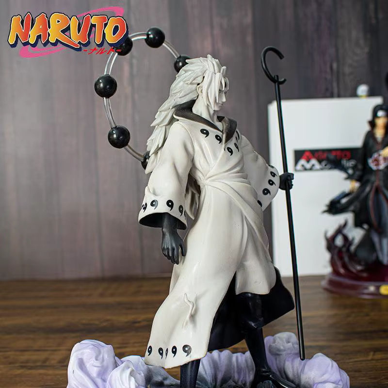 Bandai Shippuden Anime Figur Uchiha Madara Sechs Wege Modell aus Kunststoff in Weiß - Bild 3