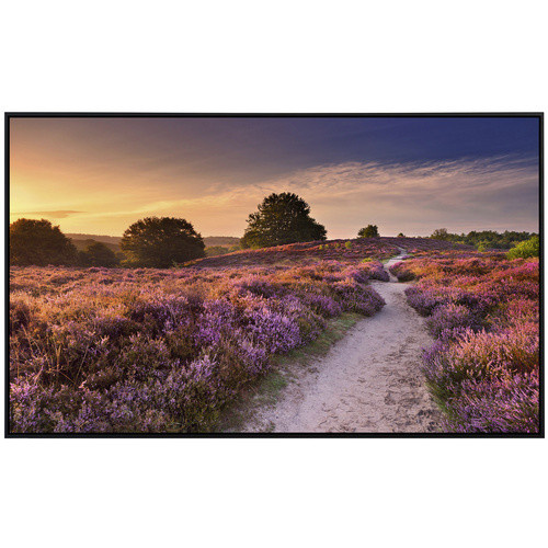 papermoon EcoHeat Infrarotheizung Blühende Heide bei Sonnenaufgang mit Matt-Effekt in Bunt, App-Steuerung und Überhitzungsschutz - Bild 2