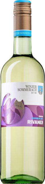 Sommerlust Rivaner Weißwein, Franken, 2025, 0,75 l - Bild 1