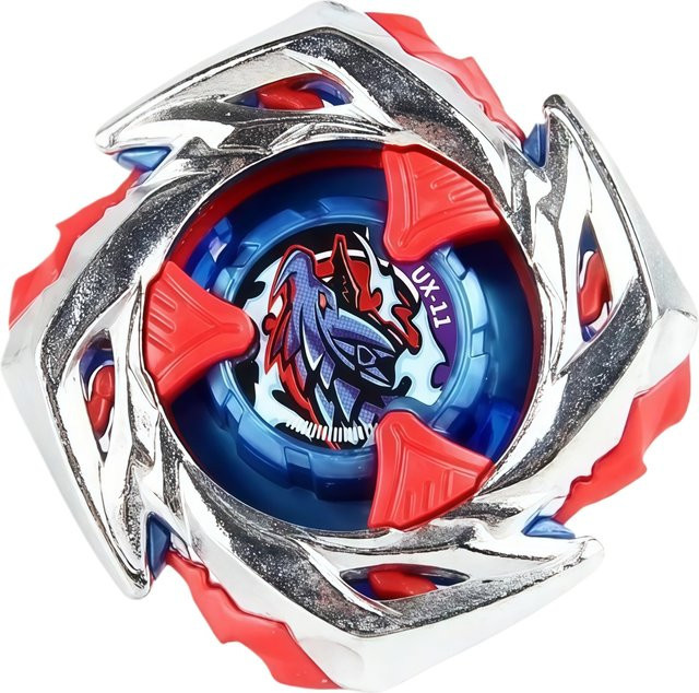 TAKARA TOMY UX-11 Starter Impact Drake 9-60LR, Rechtsdrehender Angriffs-Spinnkreisel mit Launcher - Bild 1