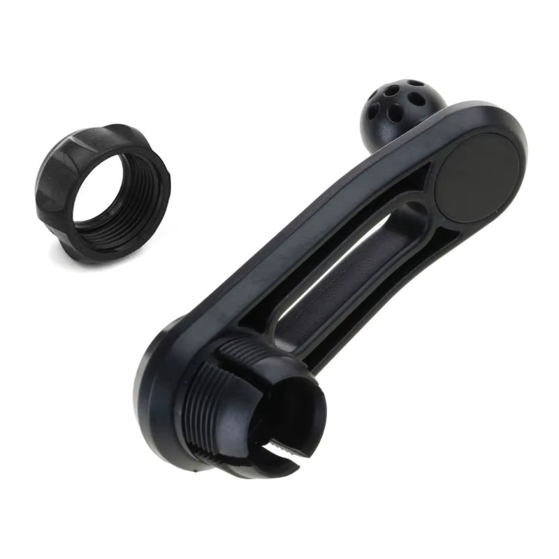 BRYNTHORX Auto-Handyhalterung mit 17mm Rundhalterungsadapter und Verlängerungsarm für Lüftungsschlitze, Schwarz - Bild 5