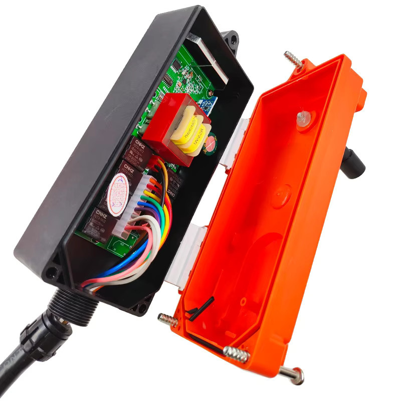 CNMAWAY Industrielles Fernbedienung Schalter Set mit 2 Sendern und 1 Empfänger für AC220V 380V 110V sowie DC 12V 24V 36V Steuerung - Bild 4