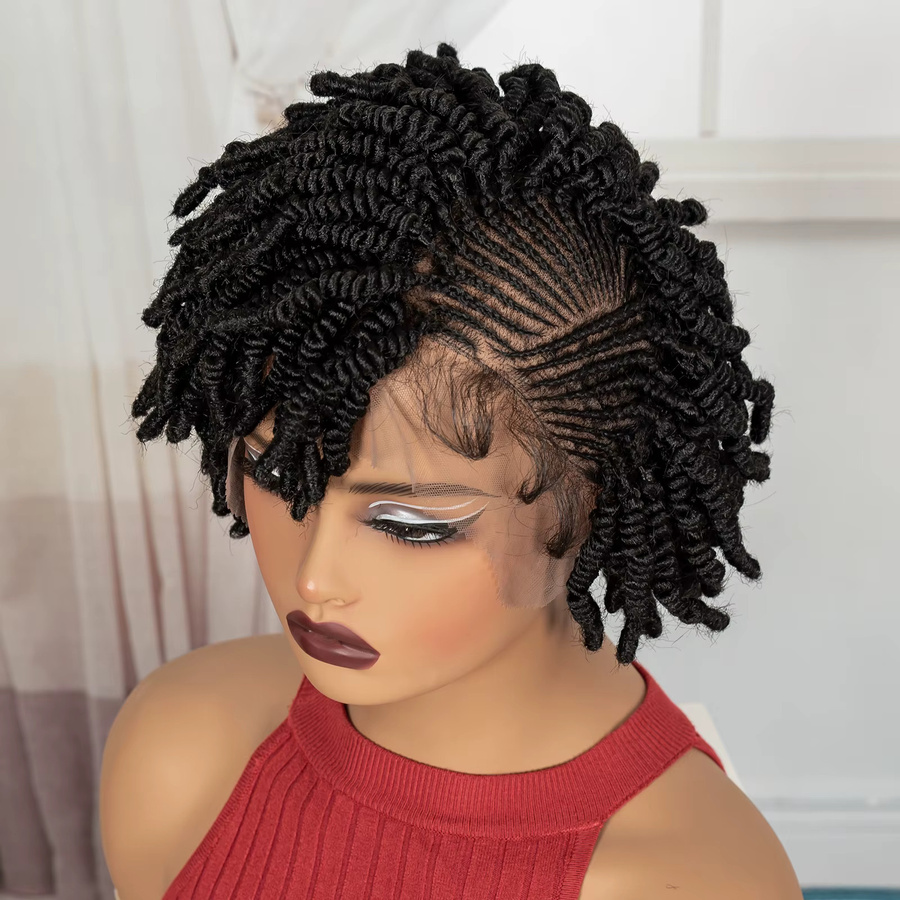 ALICE SPRING Bantu Geflochtene Perücke, Synthetisch, 350 # Ingwer, Damen - Bild 2