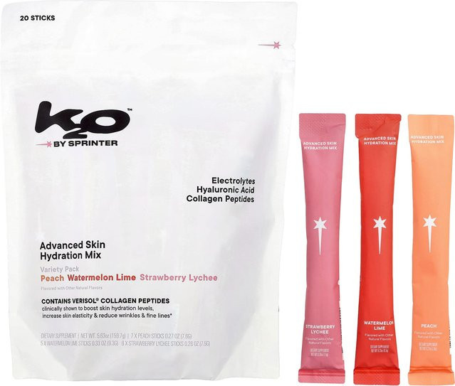 Sprinter k2o Hautfeuchtigkeitsmischung, 20 Sticks, Hyaluronsäure, Kollagen - Bild 1