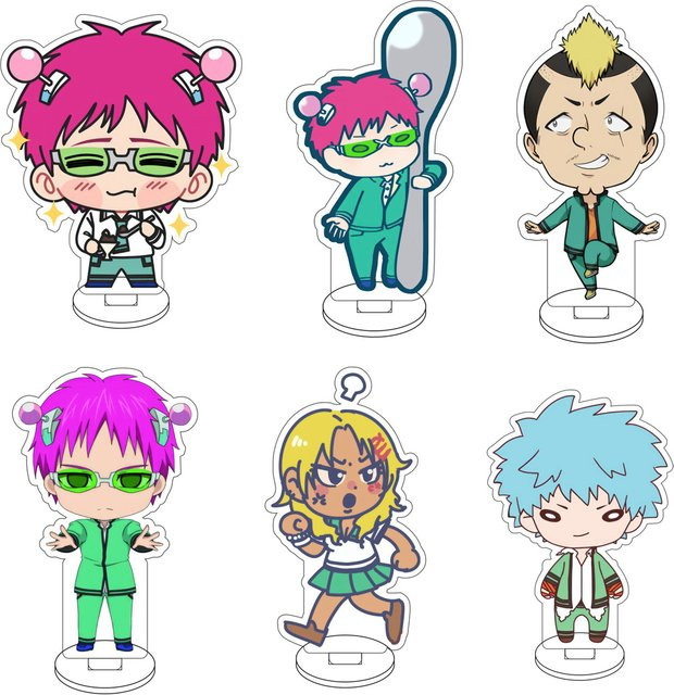 Bandai The Disastrous Life of Saiki K., Saiki Kusuo Nendou Riki Kaidou Shun Cos Acryl-Figur-Ständer, Einzelfigur - Bild 1