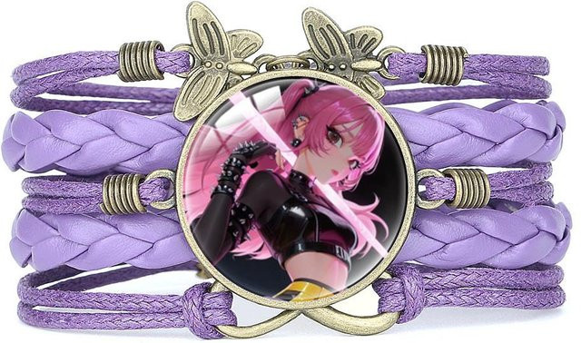 Unique Apparel Schmetterlingsarmband, Plexiglas, Schwarz, Kinder - Bild 1