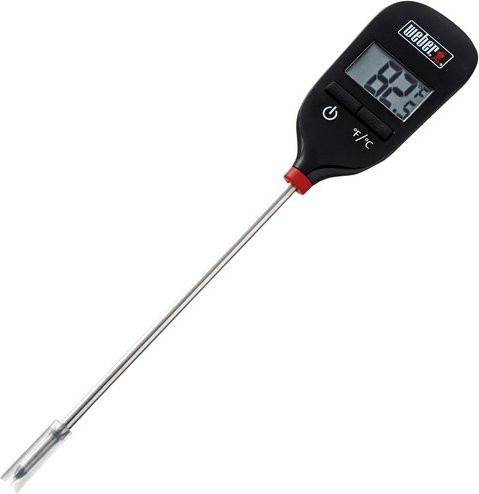Digitales Weber Taschenthermometer in Schwarz mit Temperaturkontrolle - Bild 1