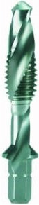 RUKO Kombigewindebohrer HSS DIN3126 1/4 Zoll 6KT M3x2,5mm Steigung 0,50mm in Silber - Bild 1
