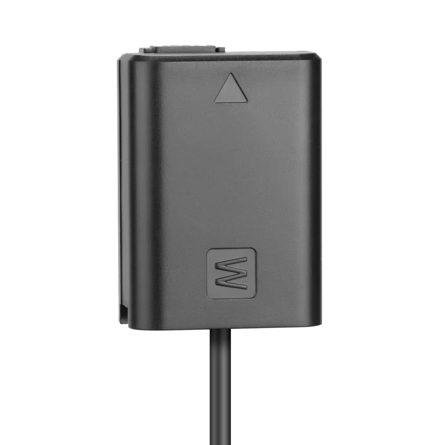 Sony AC-PW20 NP-FW50 Dummy-Akku AC-Netzteil-Adapter DC-Koppler-Kit in Schwarz für Sony A6500 A6300 A6000 A7 A7II A7S A7R Kameras - Bild 2
