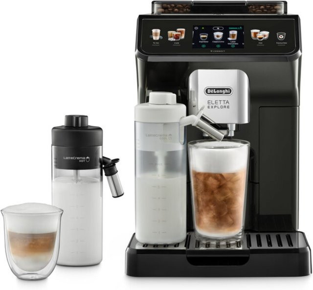De'Longhi Eletta Explore Kaffee-Vollautomat ECAM 450.65.G in Dunkelgrau - Bild 1