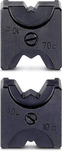 Phoenix Contact Crimpgesenk CRIMPFOX-C120 RCT 35-1/DIE 1212320 für CU-Rohrkabelschuhe 16 bis 35 mm² in Schwarz - Bild 1