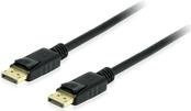 Equip DisplayPort 1.4 Kabel in Schwarz, 10m, 8K/60Hz, HDCP kompatibel - Bild 1