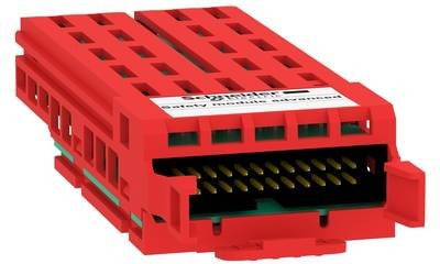 Schneider Electric VW3A3802 Sicherheitsmodul in Rot - Bild 1