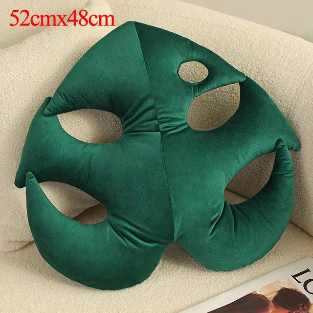 Yiran toy Ins Grünes Blatt Kissen, Plüschtier, ab 3 Jahre - Bild 1