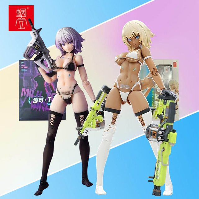 Snail Shell G.N.PROJECT Milk Tea Girl, Actionfigur, 1/12 Scale, Bunt - Bild 1