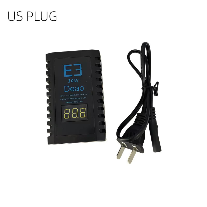 EVANOVM B3 E3 Li-Ion Schnellladegerät für 7.4V und 11.1V Lithium-Batterien, 30W, Schwarz - Bild 3