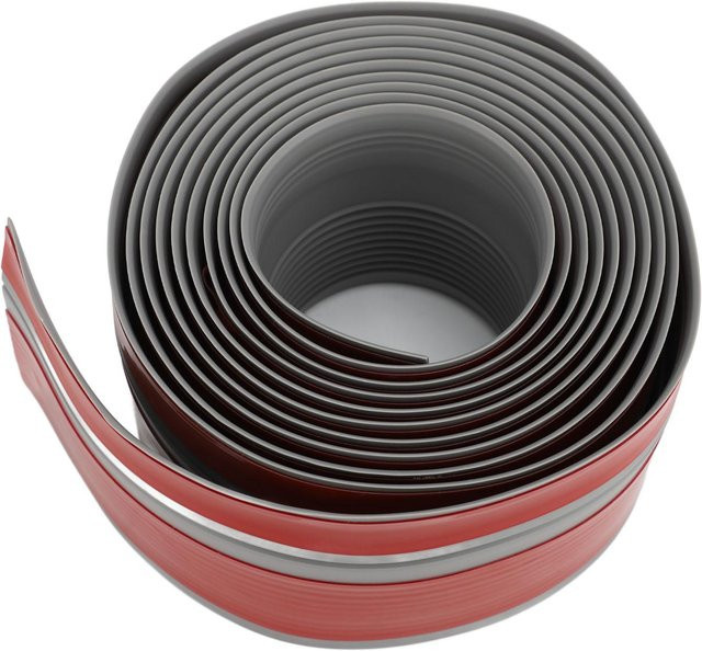 Rutschfestes Treppenkantenprofil OutsideWorld in L-Form aus PVC, selbstklebend und wasserfest, Farbe: Grau - Bild 1