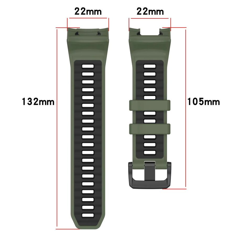 Garmin Uhrenarmband Silikon, Schwarz, Unisex - Bild 4