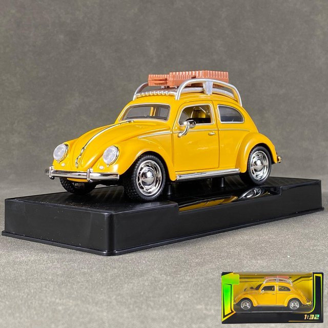Linyi toy car Volkswagen Käfer Reiseversion, Modellauto, 1:32, mit Ton und Licht, ab 14 Jahren - Bild 1