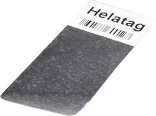 HellermannTyton Helatag Kabel-Etikett TAG134LA4-1104-WHCL in Weiß, B: 25,40 mm x H: 12,70 mm - Bild 1