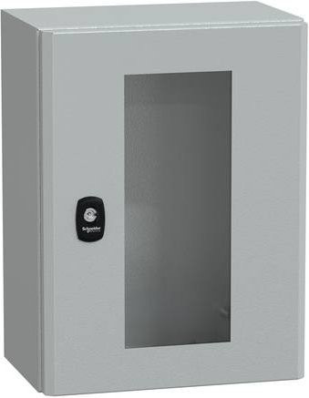 Schneider Electric PanelSeT S3DB NSYS3D4320T Schaltschrank aus Stahl in Grau, B/T/H: 30 x 40 x 20 cm - Bild 1