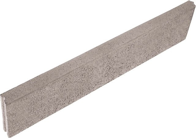 EHL Rasenkante mit Nut und Feder in Grau, B/H/L: 5 x 30 x 100 cm - Bild 1