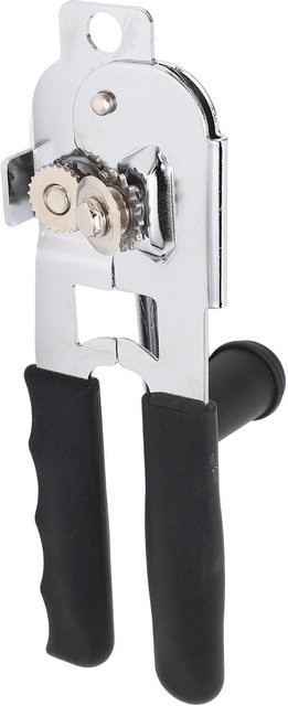 Manueller Dosenöffner von mfySpace aus Edelstahl in Silber mit ergonomischem Griff und Sicherheitskante - Bild 1