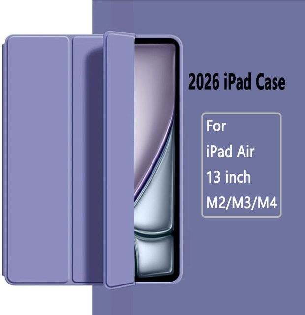 Apple iPad Air 13 Hülle mit magnetischem Ständer in Blau für iPad Air 13 M4 2026 und M3 2025 Modelle - Bild 1